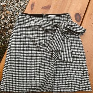 Plaid Wrap Skirt